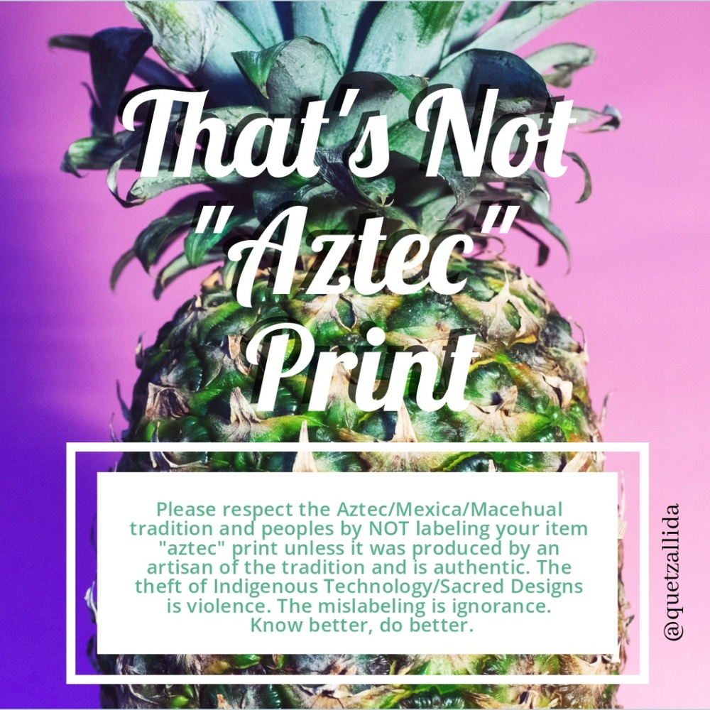 That's Not "Aztec" Print - Picture 1 of 1
